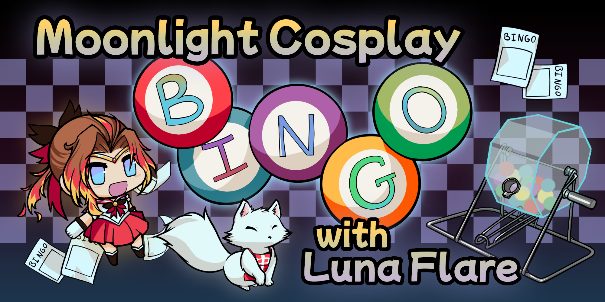 Moonlight Cosplay Bingo